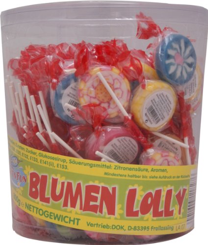 Preisvergleich Produktbild Blumen Lolly 100 Stück