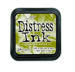 Distress Ink Pad-Crushed Olive