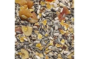 Il Contadino - Antichi Becchimi | MISCUGLIO per PAPPAGALLI GRANDI CON FRUTTA | Formula ricca di semi Selezionati adatta per tutto l'anno, No OGM, Assenza di scarti. Qualità Superiore (15 Kg)