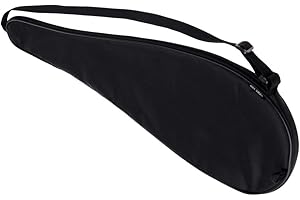 Inzopo Waterproof Oxford Squash Racquet Cover Bag with Adjustable Strap and Shockproof Cotton Paddings