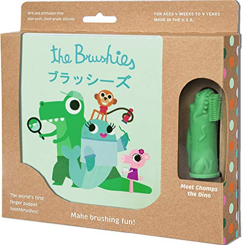 Chomps the Dino! Baby and Toddler Toothbrush and Storybook RS.1499 (91.00% Off) - Amazon