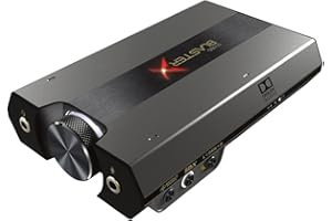 ‎CREATIVE Sound BlasterX G6 7.1 HD externe Gaming-DAC- und USB-Soundkarte mit Xamp-Kopfhörerverstärker kompatibel mit PS4, Xbox One, Nintendo Switch und PC