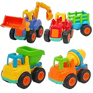 JVM Unbreakable Friction Automobile Cars Toy Set for Kids (UB.)