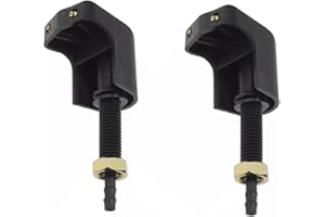 ACC Parts Windscreen Washer Jet Twin Front Compatible with Land Rover Defender 90 110 130 (1983-2016) – Upgraded Heavy-Duty – 2-Piece Set Easy Fit OEM AMR3025 LR034309 LR061677 PRC5736