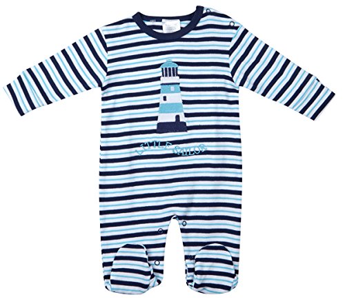 BABYTOWN Baby Boys Nautical Sleepsuit Cute Premature Printed Applique