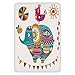 Produktbild Bathroom Bath Rug Kitchen Floor Mat Carpet,Nursery,Cute Eastern Inspired Elephant Bird and Bee Oriental Themed Art Design Sun and Moon Decorative,Multicolor,Flannel Microfiber Non-slip Soft Absorbent