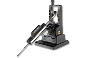 PIXXASS Work Sharp Schärfgerät Precision Adjust Knife Sharpener - manueller Messerschärfer mit einstellbarem Winkel - stabile und standfeste Grundlage für das Schleifen auf dem Tisch