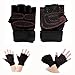 Produktbild Itian Fitness-Handschuhe Training handschuhe Sport Handschuhe für Bodybuilding und Krafttraining wie Gewichtheben Hanteln etc.(Schwarz Rot)