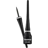 Flormar Y&uuml;ksek Pigmentli & Yarı Mat Bitişli 000 Black Dipliner