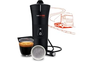 Handpresso – Cafetiere Senseo 24V Handcoffee Truck 21010, Machine a cafe camion à dosette Senseo. allume-cigare pour le voyage portable