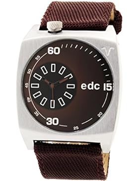 edc by ESPRIT Herren-Armbanduhr Analog Quarz Nylon