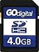 Produktbild godigital 4 GB Klasse 4 SDHC-Speicherkarte für Kodak EasyShare C195