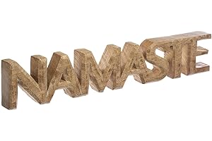ATMOSPHERA CREATEUR D'INTERIEUR Namaste' Decorativo Madera DE Mango 54x3,5x10cm