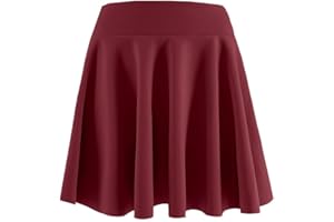 JOPHY & CO. Jupe Fille Plissée Midi Polyvalente Taille Élastique