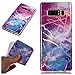 Produktbild Artfeel Samsung Galaxy Note 8 Handyhülle,Luxus Marmor Muster Design Weich Flexibel Silikon TPU Bumper Schutzhülle,Ultra Dünn Leicht Kratzfest Stoßfest Zurück Hülle für Samsung Galaxy Note 8,Lila Blau