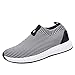 Produktbild Sannysis Mesh Schuhe Herren Mode Herren Breathable Turnschuhe Laufschuhe Sportschuhe Fliegende Weberei Schuhe Rutschfest Persönlichkeit Freizeitschuhe