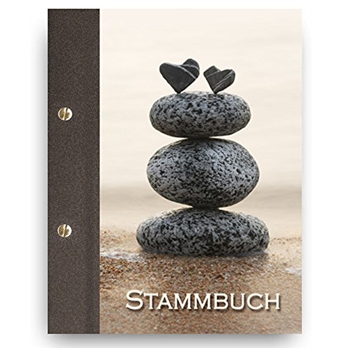 Stammbuch der Familie 'Heartstone' Familienbuch Familienstammbuch Stammbaum Stammbücher - A5 braun