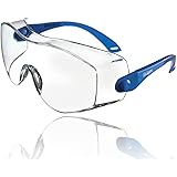 Dräger X-pect 8120 Surlunettes de Protection | 1 paire de lunettes de sécurité réglables | Pour l'agriculture, l'industrie et