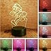 Produktbild Klsoo Nachtlichter Cartoon Laufen Super Mario Bros Action Figure Spielzeug 7 Farben Ändern Dekor Led Usb 3D Touch Nachtlicht Home Party Geschenke