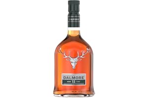 DALMORE - 15 ans - Single Malt Whisky - Origine : Ecosse/Highlands - Style Gourmand et Epicé - Vieilli 15 ans en fût de bourbon & fût de Sherry - Alcool : 40% - 70 cl