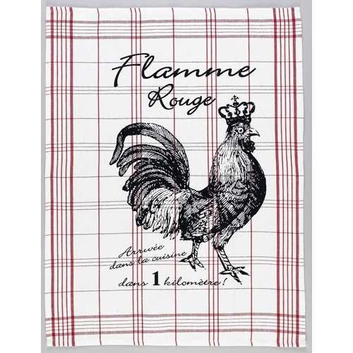 Preisvergleich Produktbild Le coq rouge 94097 Geschirrtuch - Flamme Rouge [Spielzeug] [Spielzeug]
