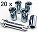 Produktbild 20 Radmuttern 1/2 ZOLL| TORX | Jeep Wrangler YJ TJ (86-06) // Wrangler JK (07-)