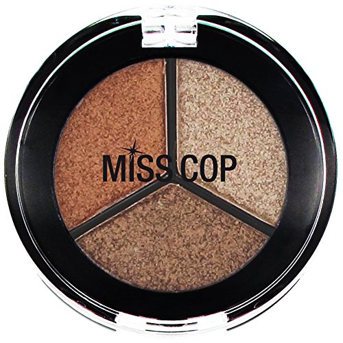 Miss Cop Trio Eye Shadow, Doré 3 g