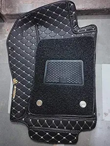 Coozo Faux Leather 7D Car Mat for Mahindra Thar 2020 Model