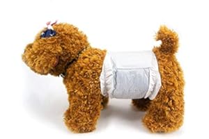 Couches de Chien en Carbone jetables DONO pour Chien, y Compris Les Couches Super absorbantes (XS 26count)