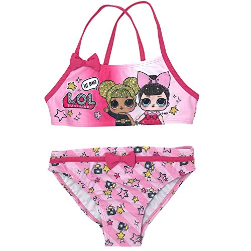 Preisvergleich Produktbild MGA LOL SURPRISE Mädchen Bikini, Pink 8 Jahre