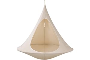 YOPPTION Swing Chair Heavy Hanging Hanging Chair Sensory Swing Duty 1200d 100x110cm Oxford Cloth Hammock Durable And Sturdy Easy To Install For Outdoor Spaces, Gardens, Indoor Areas, Even During Travel.