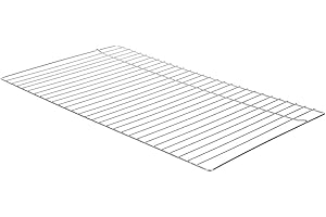 I LOVE BBQ - Grilles de Cuisson Barbecue et fumoir - Grille de Barbecue Simple, rectangulaire, 62x35 - Matière : Acier chromé - Dimensions : 62 x 35cm - sans poignées 1073, Nc