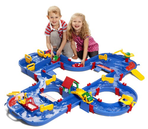 Imagen 1 de AquaPlay A660 Aquaplay´n Go - Juego con agua (plástico, 47 piezas, 160 x 150 x 22 cm)