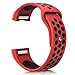 Produktbild 215mm sport band replacement armband für Fitbit Charge 2 Neue Mode Sport Silikon Armband (Rot)