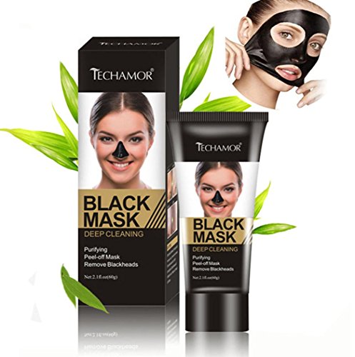 Oyedens Carbón de limpieza profunda Purificante Peel-Off Black Facial máscara Blackhead removedor 60ML