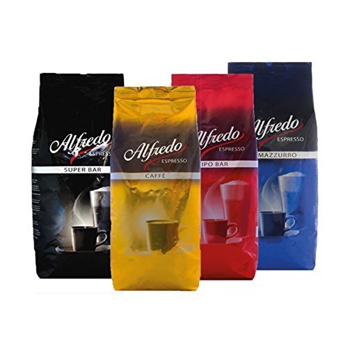 Aktion-Bundle Alfredo Espresso mit allen Sorten 4 x 1000g