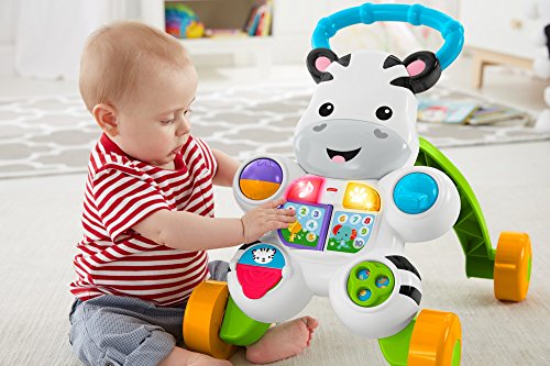 Mattel Fisher-Price DLD94 Lern mit mir – Zebra Lauflernwagen - 8