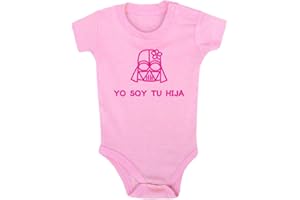 Clickink Body bebé Yo soy tu hija. Regalo bebé. Regalos para bebés. Regalo divertido. Regalo original. Body bebé friki. Manga corta.