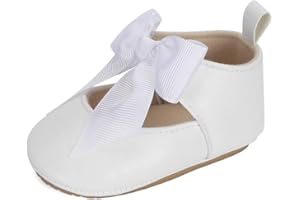 LACOFIA Baby Mädchen Ballerina Kleinkind Bowknot Prinzessin Schuhe Baby rutschfeste Krabbelschuhe