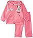 Disney Baby Girls' Minnie Mouse Long Sleeve Tracksuit, Carmine Rose, 6 Months