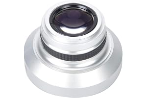 37 Mm 0,25X Super Fisheye-objektiv för Kameralinser Silver Stark Tillämplighet