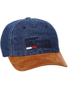 Tommy Hilfiger Herren Baseball Thd Jeans Cap Blau (Denim 088), One Size (Herstellergröße: OS)