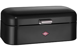 Wesco Grandy chlebak 235 201 czarny 22 x 42 x 17 cm (dł./szer./wys.), stal szlachetna