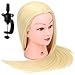 Neverland Beauty 22 Inch 100% Synthetic Hair Hairdressing Cosmetology Training Head Blonde Mannequin Head Hairdresser Training Head with Clamp for College and Professional Use #613