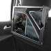 Produktbild Orzly® - Apple iPad Pro 12.9 Schutzhülle für die Kopfstütze des Fahrzeugsitzes (BLACK Dual Function In-Car Headrest Holder & Flip Case Cover for iPad Pro 12.9 inch Tablet) - Tablethülle in SCHWARZ Passend für iPad Pro (2015 Version - 12,9-ZOLL Modell)