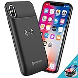 ☎【HOHE Qualität und HOLE SICHERHEIT】 -Hergestellt von haltbarem Technikmaterial.Völlig Ihr Telefon vor Kratzern, Stößen und Fallenlassen schützen. Und der interne adoptieren Entwurf der integrierten Schaltung, effektiv verhindern Kurzschluss oder Überstundenaufladung. Für die externe iPhone xs-Ladetasche gilt eine Garantie von 12 Monaten. Sie erhalten umfassende Unterstützung von unserem NEWDERY-Kundensupport-Team.