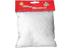 SNNER Weihnachten künstliche Schnee, künstliche Schneepulver Weihnachtssimulation Schnee Pflege PROFF für Party Weihnachtsdekoration Kinder Kind Geschenk