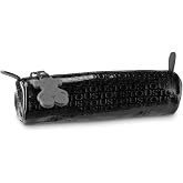 TOUS Water-repellent Vinyl Case with Patent Leather, For Women, Measures 2x17x2 cm, Lindsay Collection