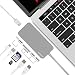 Produktbild Lintelek USB Type -C Verbinder 7 in 1 USB Hub Type C Adapter mit 3 USB Anschlüsse,HDMIAnschluss,VGA Port,SD/Micro SD-Kartenleser und USB C Ladeanschluss für MacBook Pro,Chromebook und mehr Geräte