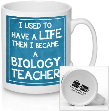 I Used to Have a Life Biology Teacher- Ceramic Mug New Unique Easy Gift for All Occasions